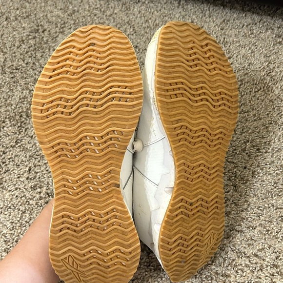 Reebok Zig Dynamica Running Shoe Sneakers Women's Size 7 White Green Chunky Mesh - Picture 13 of 13